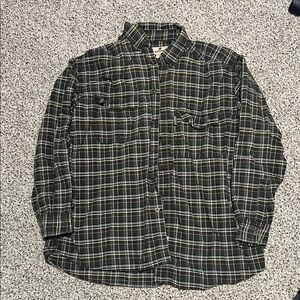 Woolrich Men's Plaid Casual Button Down Shirt